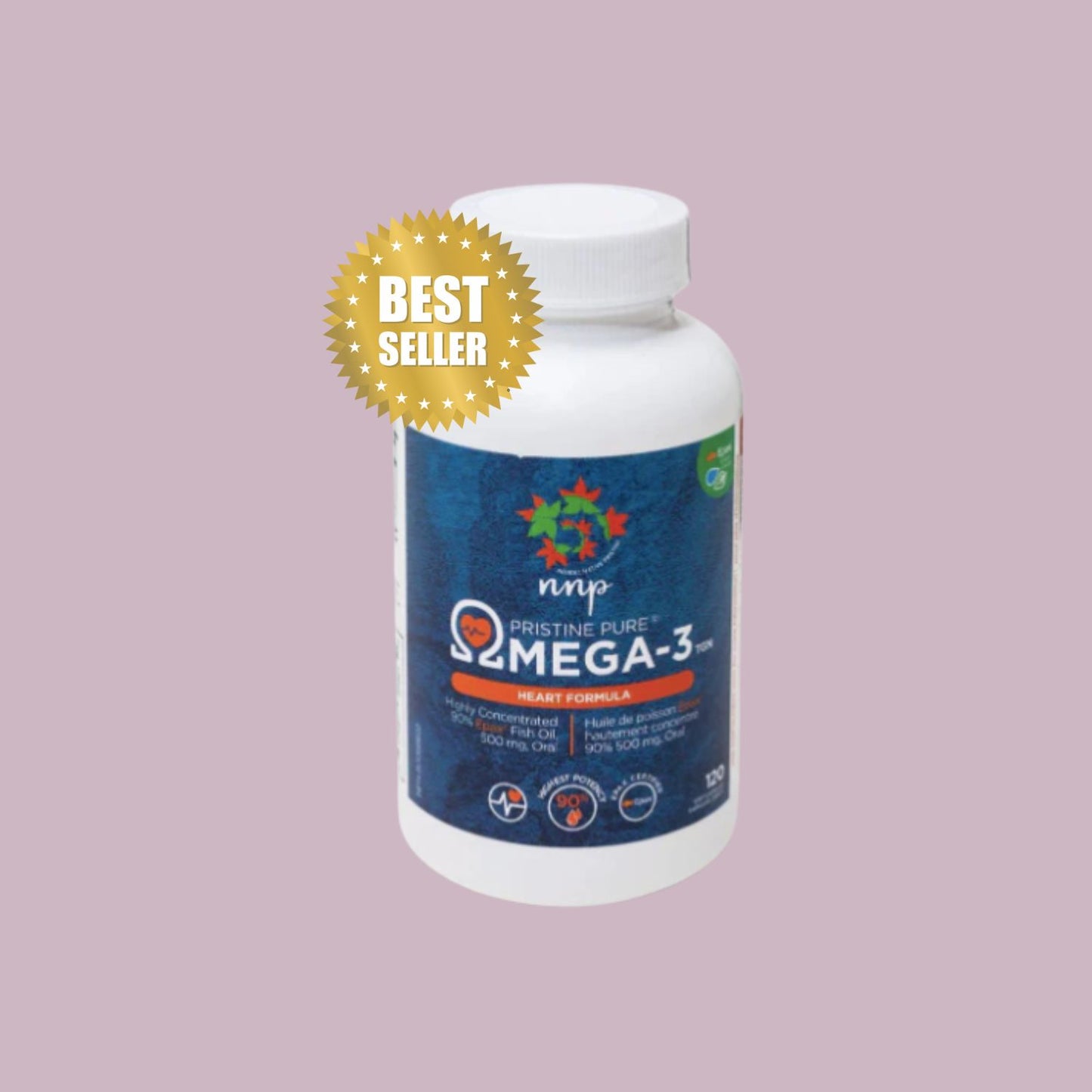 (2025年10月24日發貨)NNP Pure Epax Omega-3 魚油丸 (120粒裝)