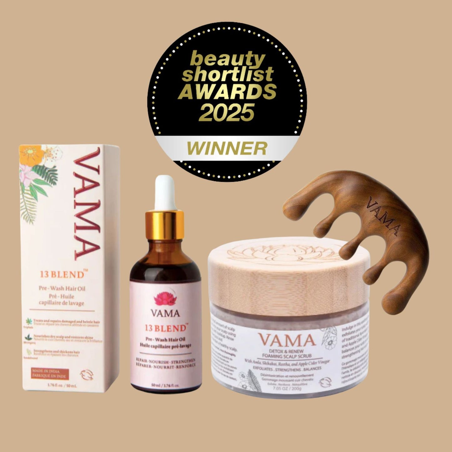 VAMA Beauty Shortlist Awards 2025 🏆獲獎🏆套裝