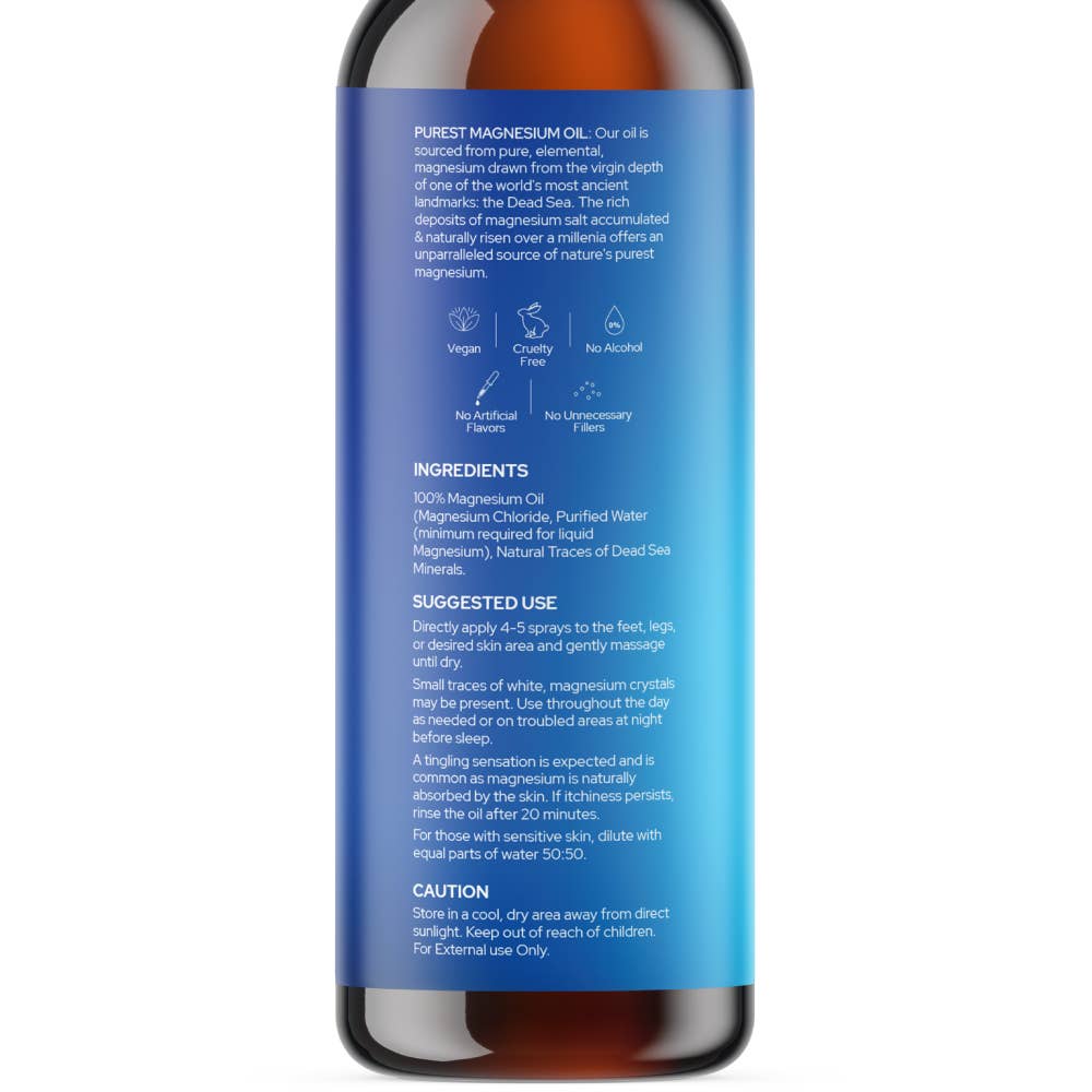 Plant of Life 鎂油 Magnesium Oil|純元素鎂|8oz / 240ml