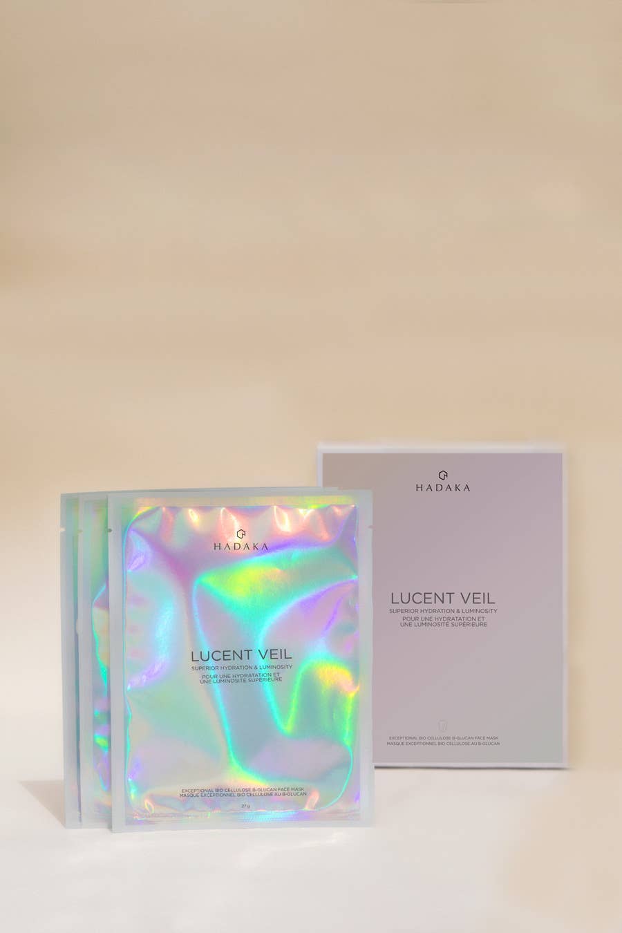 LUCENT VEIL 光紗β-葡聚醣修護面膜 單片裝|深層補水・舒緩敏感・強化屏障