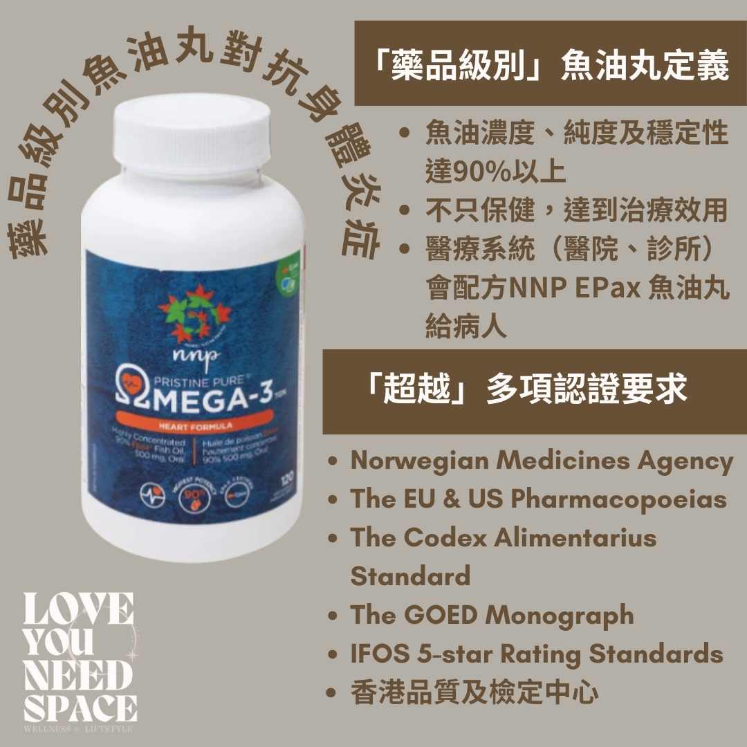 NNP Pure Epax Omega-3 魚油丸 (120粒裝）