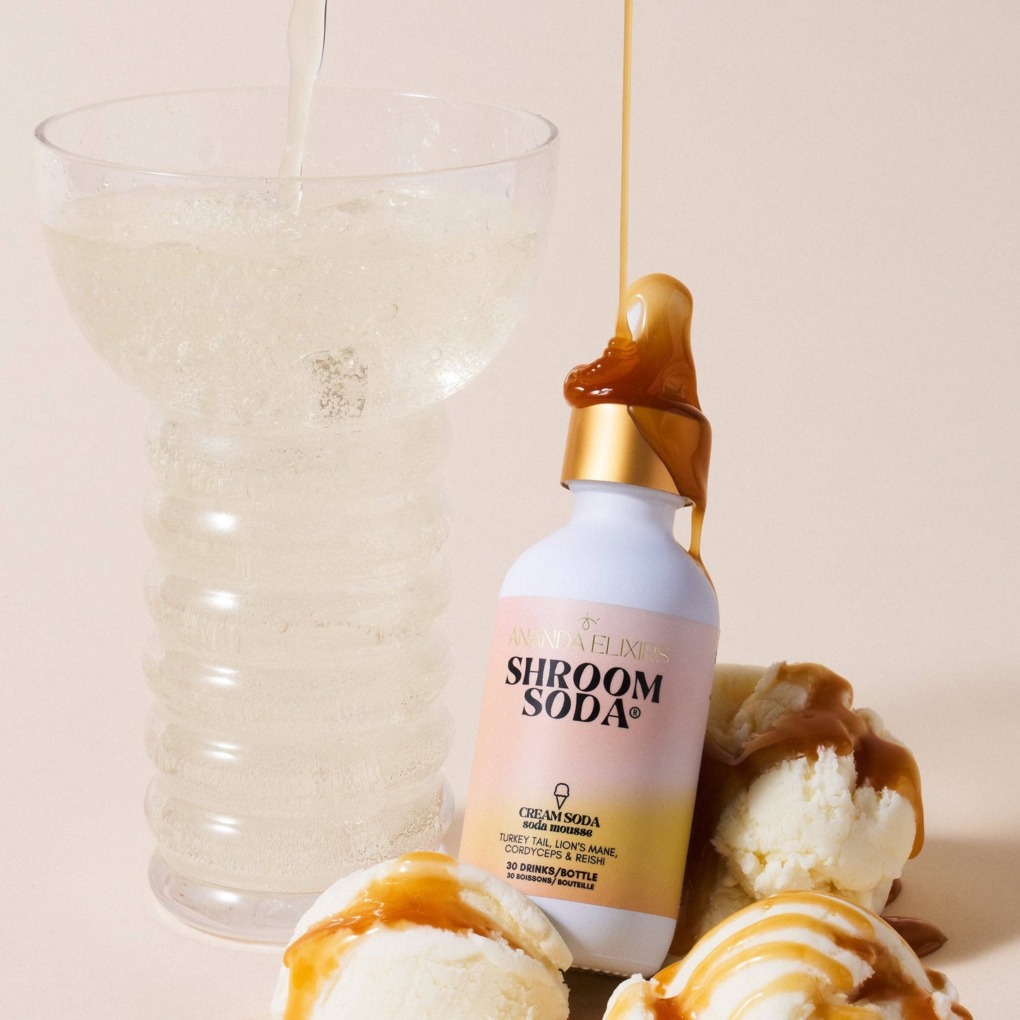 *新品* Shroom Soda®（三種口味）: 適應原 (Adaptogen) 配方蘑菇氣泡飲（無蘑菇味）