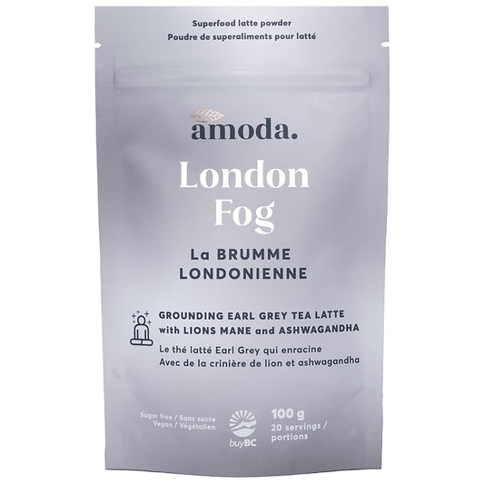加拿大 Amoda London Fog 香草伯爵茶適應原拿鐵
