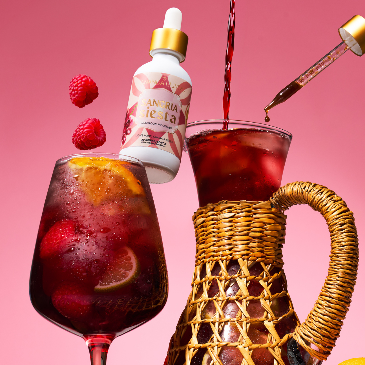 Mushroom Mocktails: Piña Colada