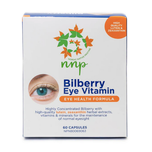 Nordic Native Pristine Mega Bilberry Eye Vitamin 野生藍莓護眼丸 （60 粒裝）