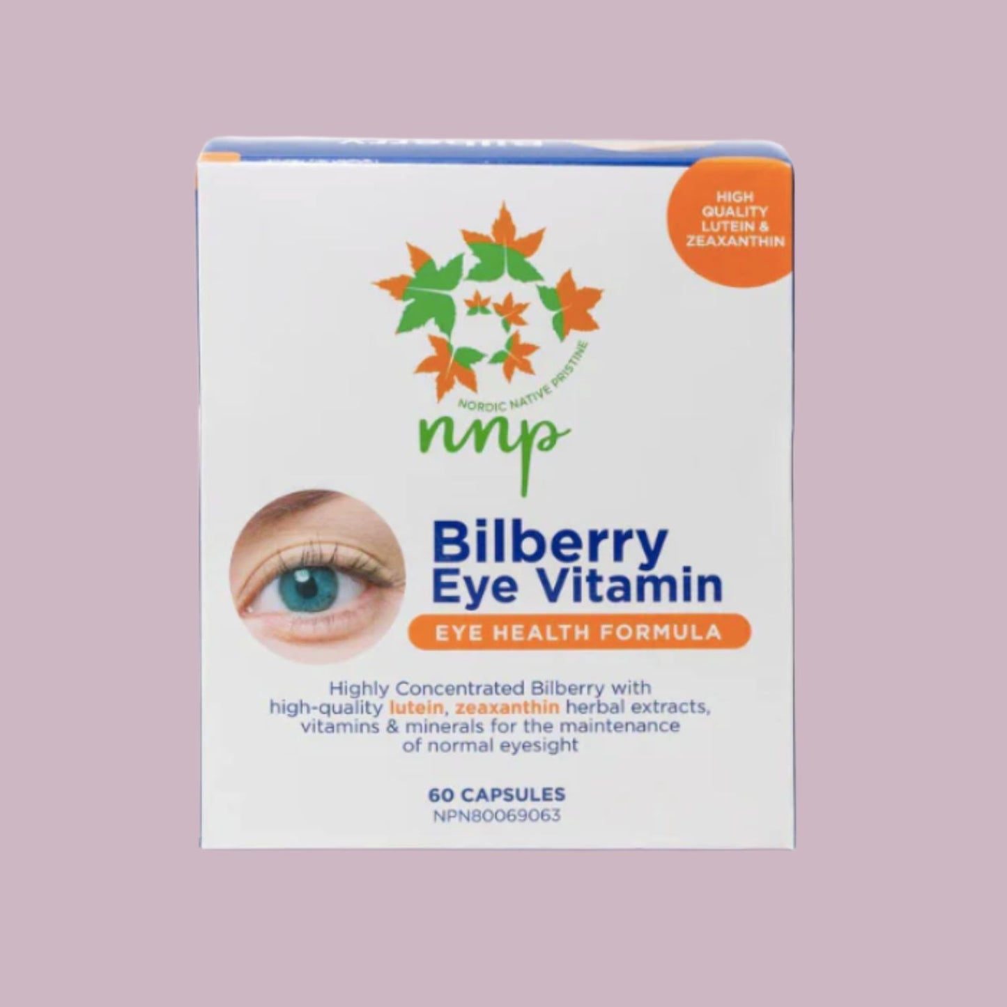 NNP Mega Bilberry Eye Vitamin 野生藍莓護眼丸 （60 粒裝）