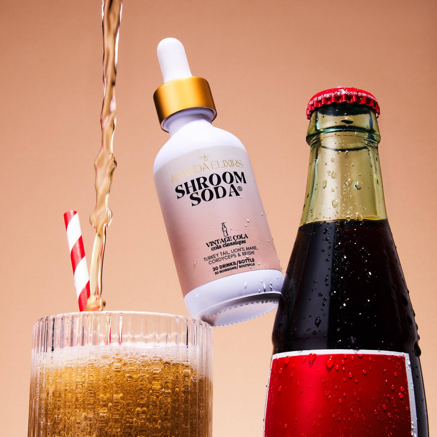 *新品* Shroom Soda®（三種口味）: 適應原 (Adaptogen) 配方蘑菇氣泡飲（無蘑菇味）