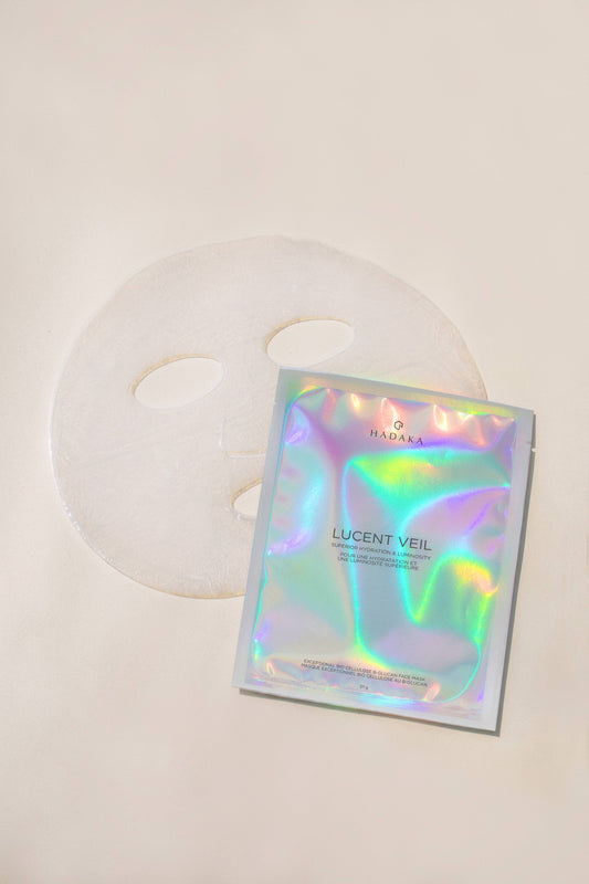 LUCENT VEIL 光紗β-葡聚醣修護面膜 單片裝｜深層補水・舒緩敏感・強化屏障